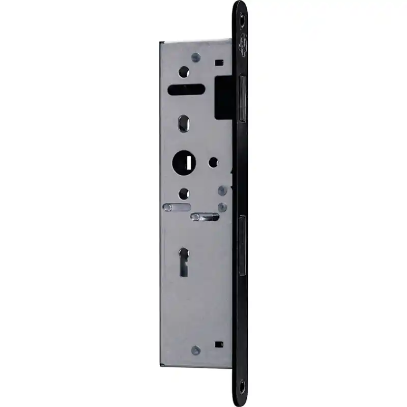 Laatste Versie Austria Forza D+N slot BB zwart smal met magneet t.b.v. Nero Legno opdek deur