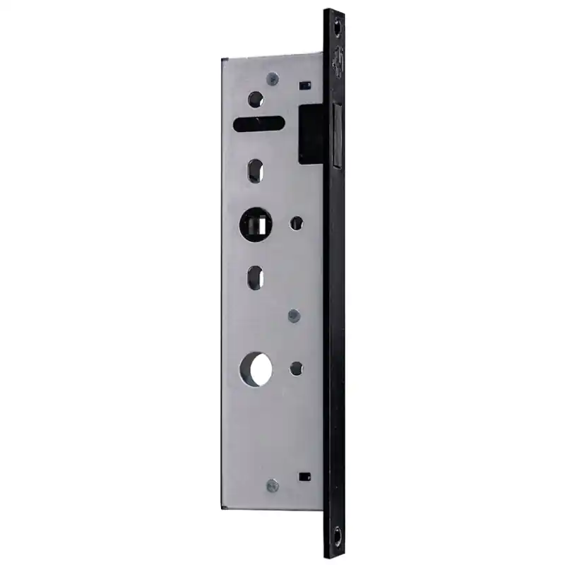 Uitverkoop Austria Forza loopslot zwart smal met magneet t.b.v. Nero Legno stompe deur
