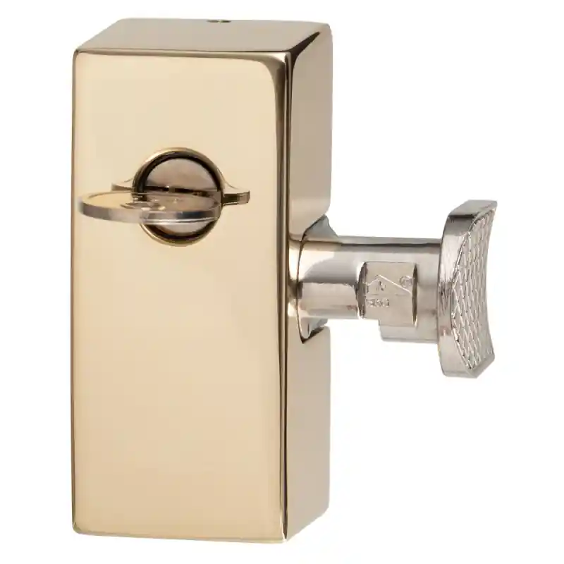 Mi Satori Bijzetslot Elegant buiten draaiend messing ongelakt Merkproduct