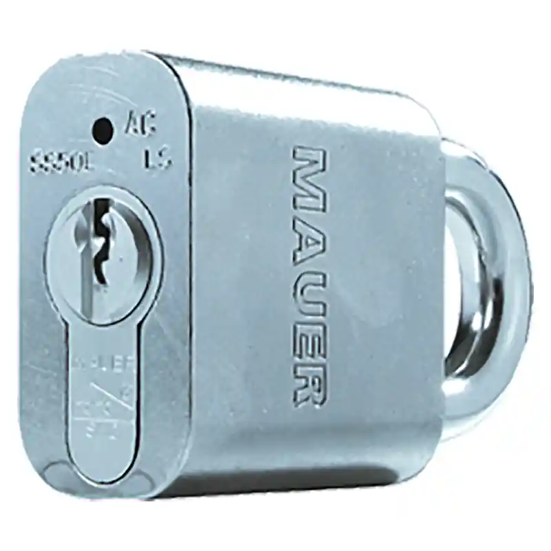 43SS50E-F-NI Mauer hangslot 50 mm family staal Gratis Retour