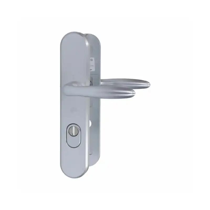 Hoppe Verona veiligheidsgarnituur met kerntrekbeveiliging SKG*** - kruk/kruk PC72 Premium