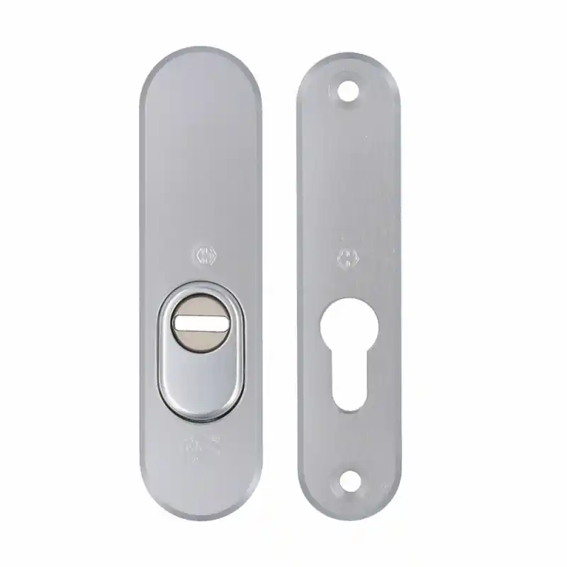 Flitsaanbieding Hoppe veiligheidsrozet 37 SKG***, ovaal, met kerntrekbeveiliging, aluminium