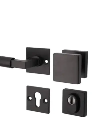 Aanbieding Mi Satori kruk/kruk op rozet - SKG Bauhaus mat zwart
