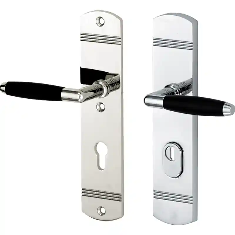 Shop Nu Mi Satori Krukg.LS SKG Ton/Art deco K72 glans nikkel ebben glans chroom