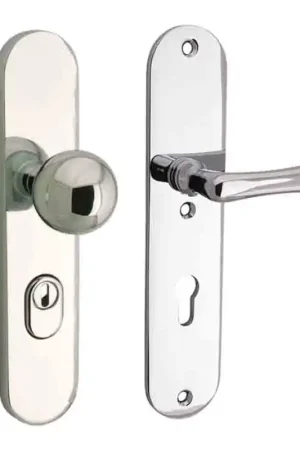 Aanbieding Mi Satori Knopgarn.LS SKG Linea/Ovl PC72kt glans nikkel glans chroom