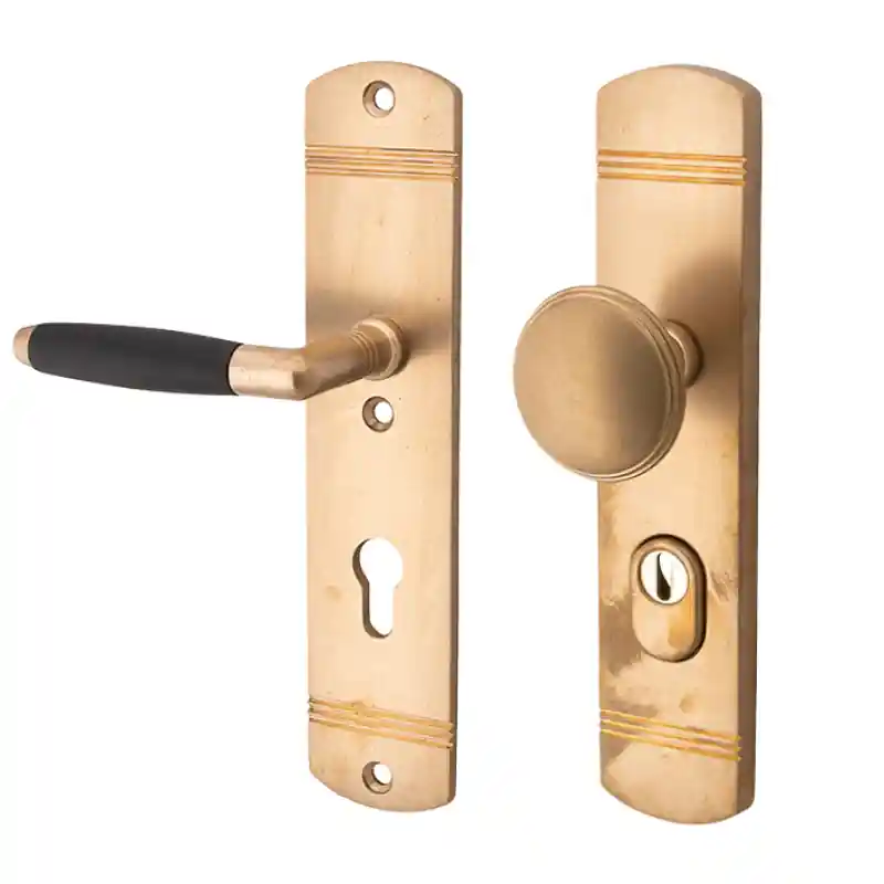Mi Satori Knopg.LS SKG Ton/Art deco K72 messing getrommeld ebben Koop Online