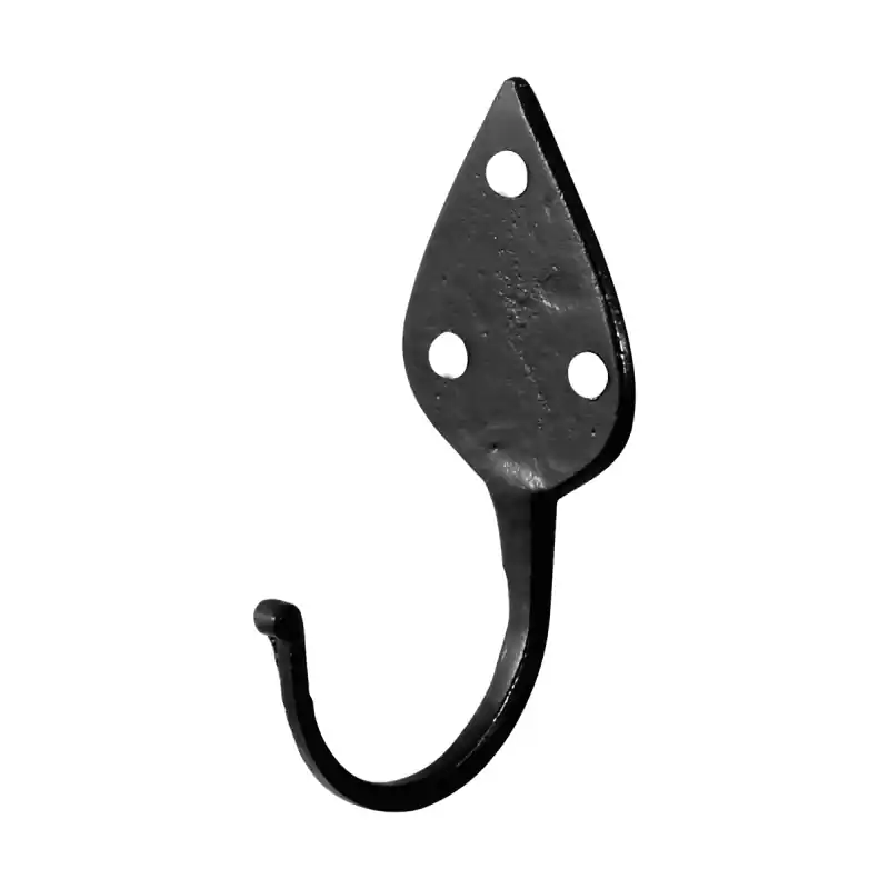 Veilige Betaling Kapstokhaak zwart, 125 mm
