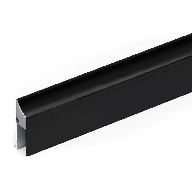 Cassette/houderprofiel voor valdorpel 1000 mm, zwart Exclusieve Aanbieding