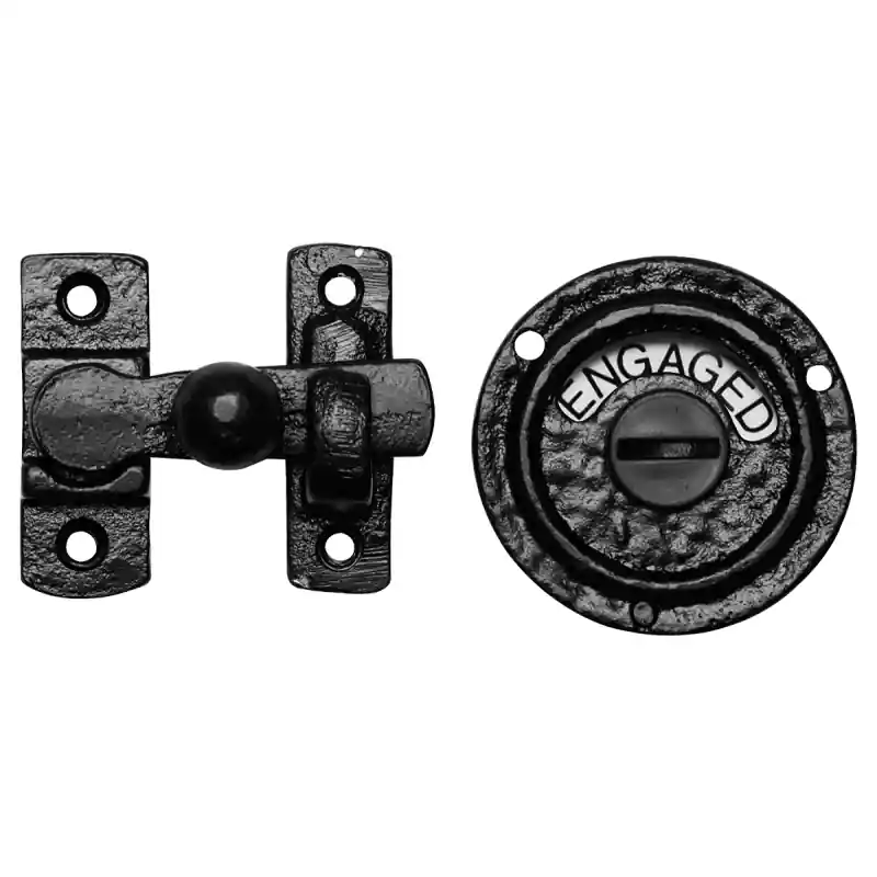 Rechtstreeks Van De Fabrikant Toiletgarnituur KP1150 70x65mm smeedijzer zwart