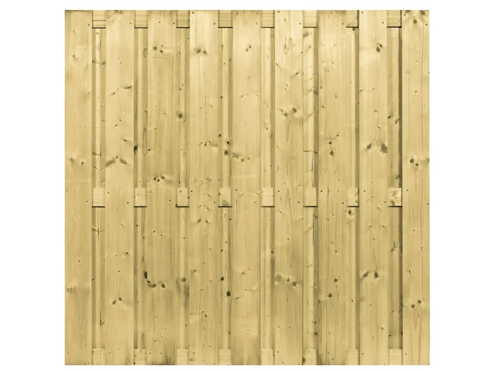 CarpGarant Schutting Vuren 20-planks Geschaafd Groen Geïmpregneerd 180 x 180 cm Must-Have