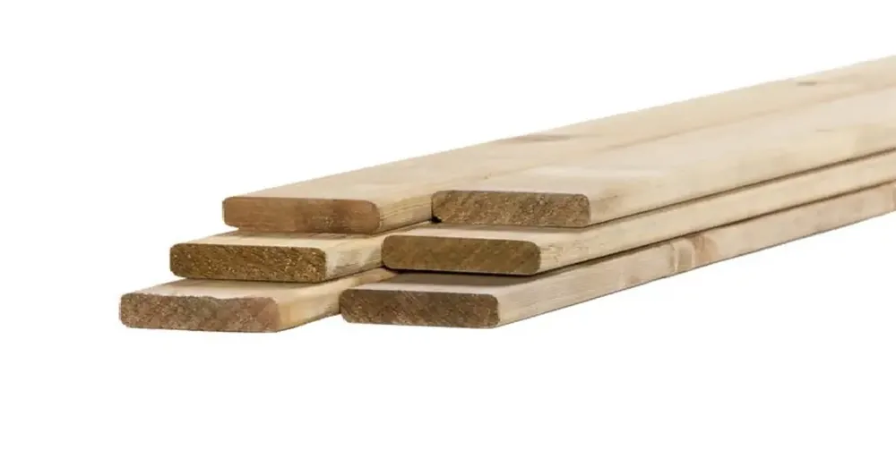 Vuren Plank 1.8 x 19.5 cm (18 x 195 mm) Groen Geïmpregneerd - Lengte 420 cm Beste Prijs