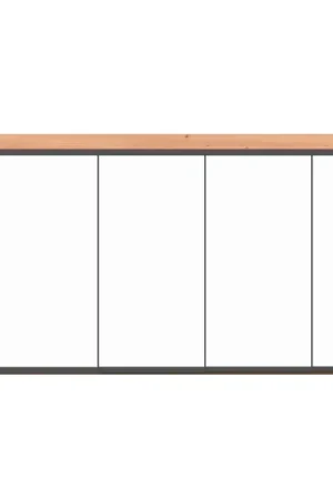 Shop Nu Glazen Schuifwand 500 x 230 cm 10 mm 5-delig