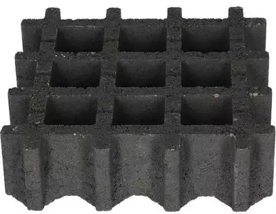Excluton Aquadraintegel 30 x 30 x 8 cm Nero Korting