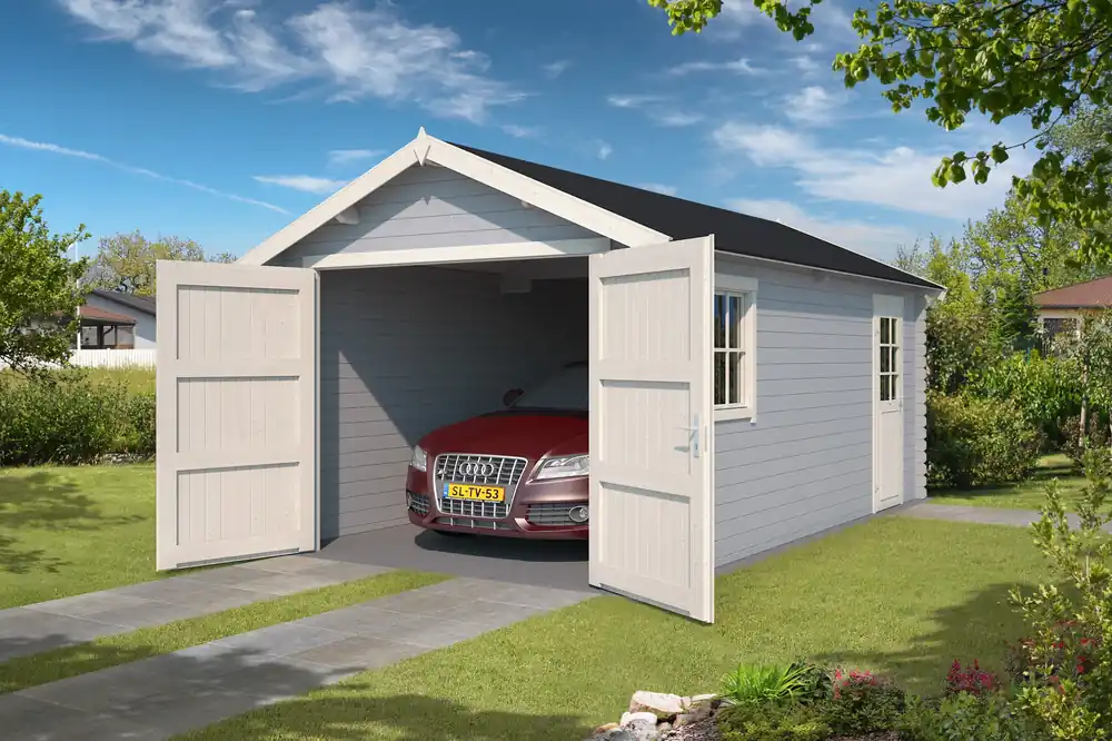 Shop Nu Outdoor Life Garage Dillon Platinum Grey-Wit 540 x 300 cm