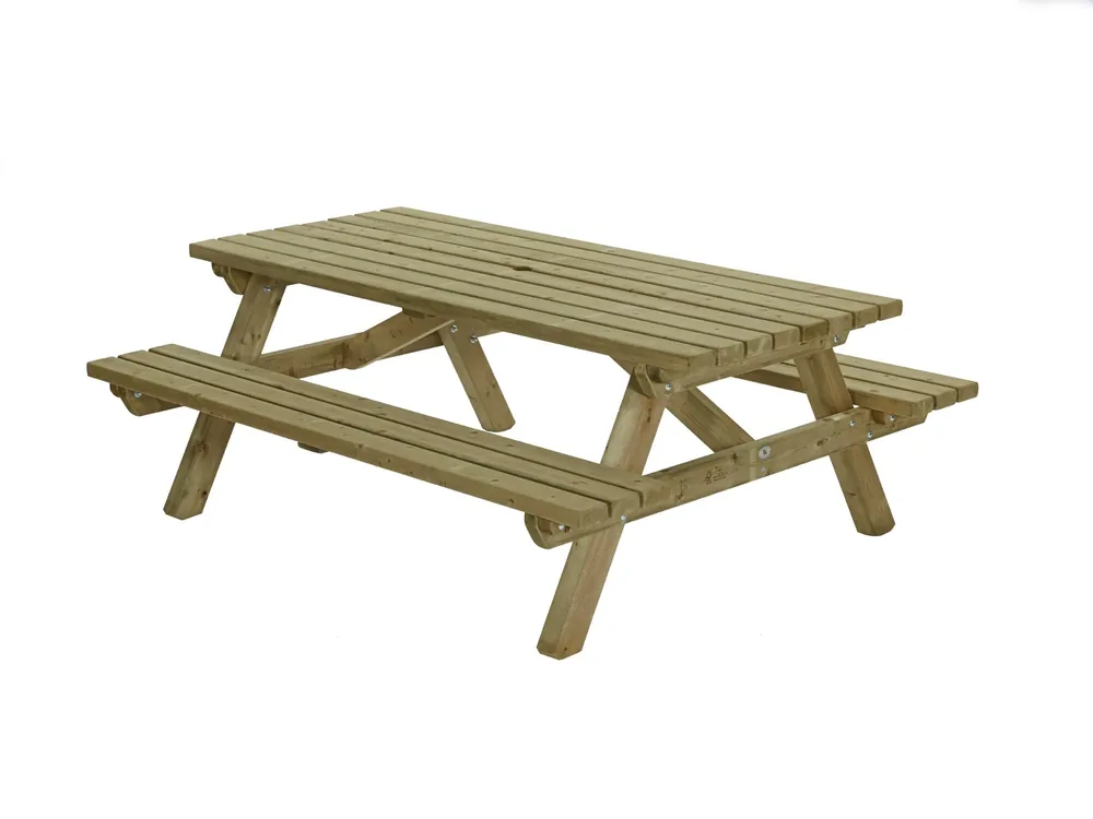 Lage Prijs Talen Picknicktafel 160 x 200 cm