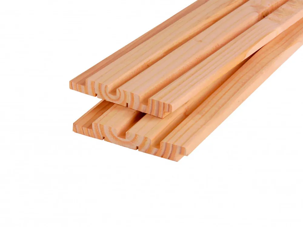 Redwood Triple Rhombusprofiel 2,2 x 14 cm - Lengte 500 cm Rechtstreeks Van De Fabrikant