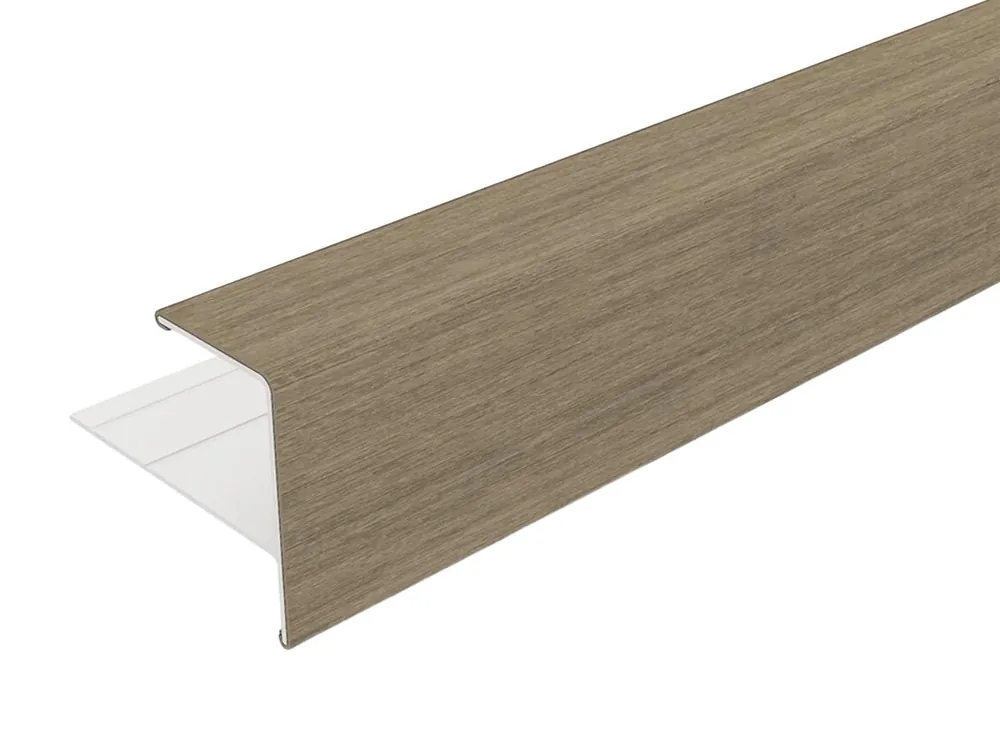 Populair Aluminium Eindprofiel Lichtgrijs 5 x 5 cm - Lengte 300 cm