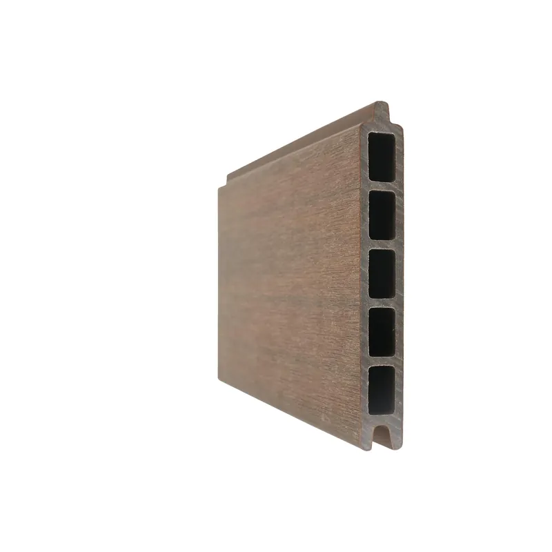 Composiet Schermplank Teak 2.1 x 16 x 180 cm Snelle Levering