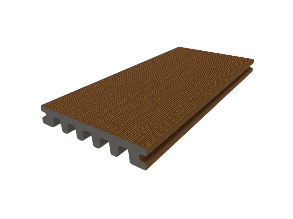 Composiet Vlonderplank Enkelzijdig Teak 2.3 x 13.8 cm - Lengte 300 cm Actieprijs