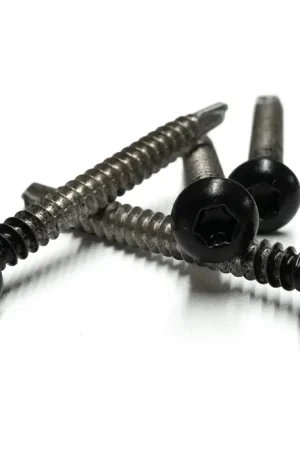 RVS Schroef Castellation Pro Gevelbekleding Zwart Snelle Levering