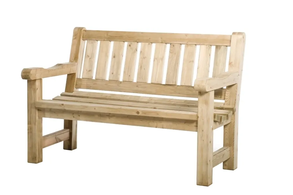 Vuren Bank Hugo Geïmpregneerd - Lengte 140 cm Koop Online