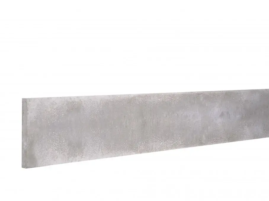 Aanbieding Betonplaat Ruw Beton 3.5 x 25 cm (35 x 250 mm) Grijs - Lengte 225 cm