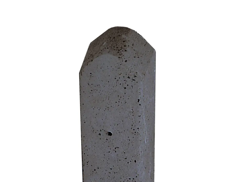 Tussenpaal Ruw Beton 10 x 10 cm (100 x 100 mm) Antraciet - Lengte 310 cm Aanbieding