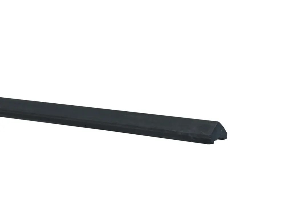 Betrouwbaar Betonnen Afdekkap 4.5 x 8.0 cm (45 x 80 mm) Antraciet Gecoat - Lengte 180 cm