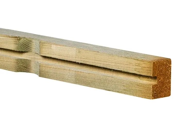 Snelle Levering Vuren Ventilatielat Geïmpregneerd 3.8 x 5 cm - Lengte 420 cm OP = OP