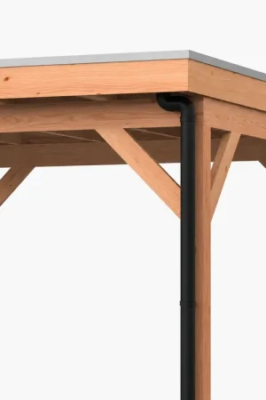 Westwood Afvoerset pvc, uitloop voorzijde, zwart Meest Verkocht