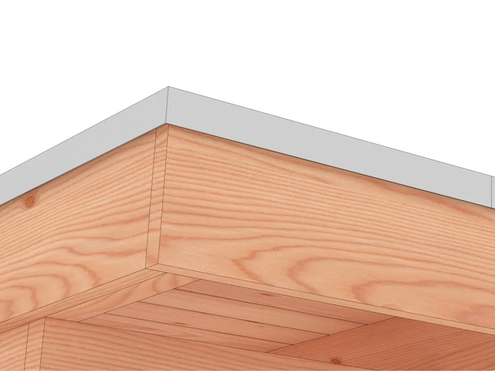 Beste Prijs Daktrimset aluminium 750 x 300 cm