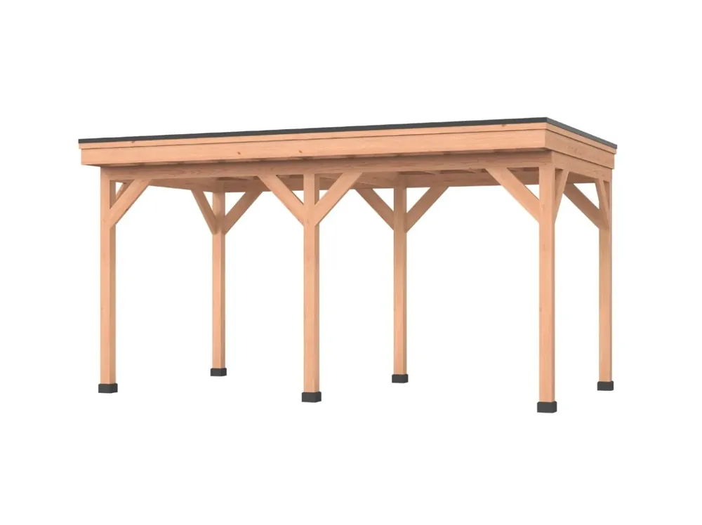 Lage Prijs Douglas overkapping, 500 x 250, Westwood DIY