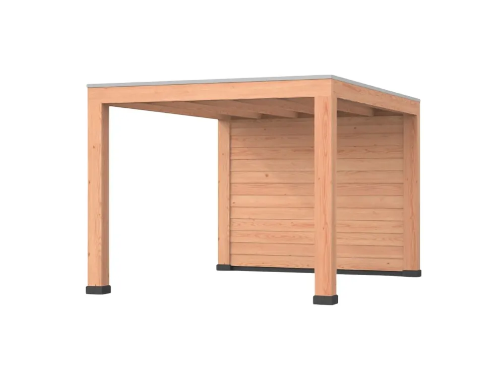 Douglas overkapping, 300 x 400, met achterwand, Westwood Modern Koop Vandaag