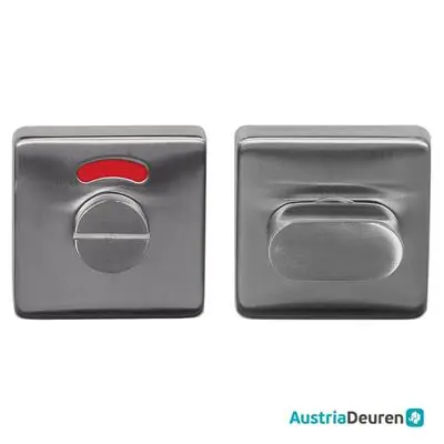 Tijdelijk Beschikbaar Austria toiletset vierkant best buy Mat RVS