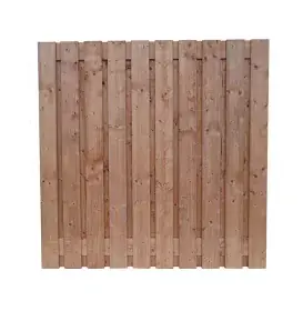 Scherm 19-21planks RV Bruin geimpregneerd 180x180 150206N Must-Have