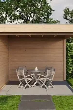 Bestseller Lugarde Modern tuinhuis 28mm Amsterdam 300x250cm