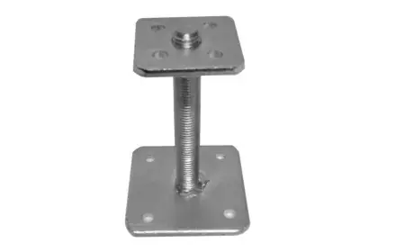 Plaatanker Plaatanker 160mm (vaste moer) Wit verzinkt VA-01 Meest Verkocht