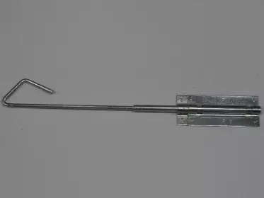Korting Staartgrendel 600mm Galvanisch verzinkt STA-004