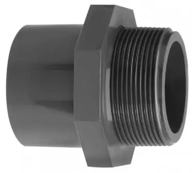 Bestseller VDL PVC inzetpuntstuk zes-achtkant lijm 20 mm x 1/2‘‘