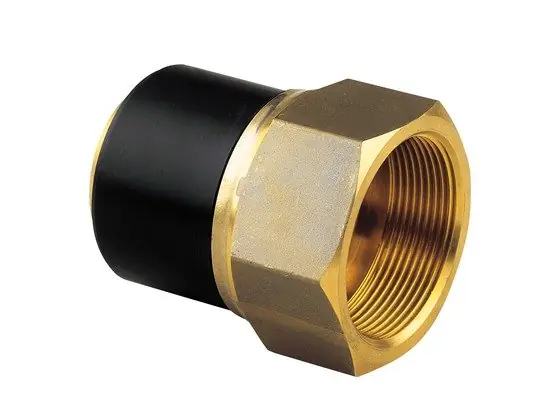 Lage Kosten ELGEF elektrolas overgangsmof 63 mm x 1" messing bi.dr.