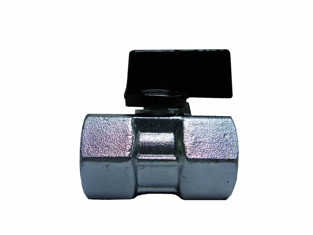 Hoge Kwaliteit Mini kogelkraan messing 3/4‘‘ 2 x binnendraad