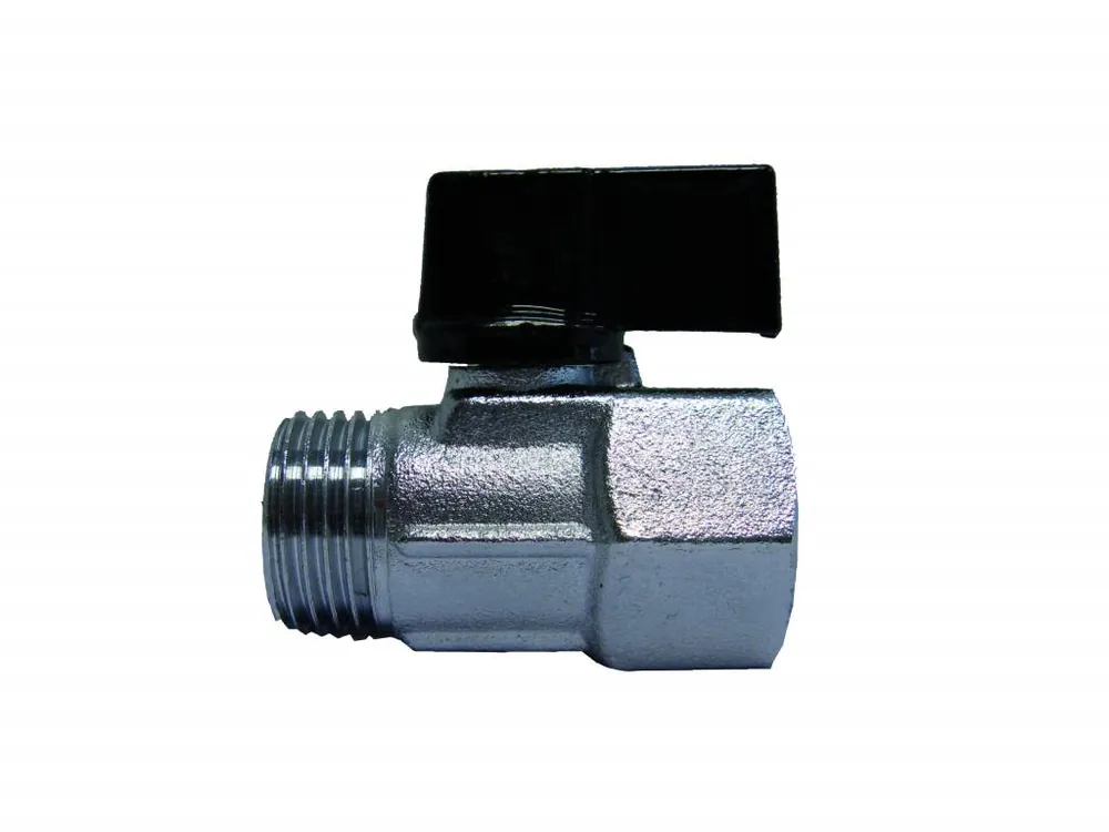 Superprijs Mini kogelkraan 1/4‘‘ binnen x buitendraad