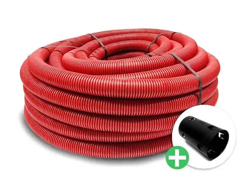 Mantelbuis Ø 125 mm - 25 meter Leiding & Kabelbescherming Gecertificeerd