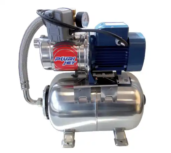 Gecertificeerd Pedrollo Plurijet m4/100-24L SS 0,75 kW - 1 PK hydrofoorpomp