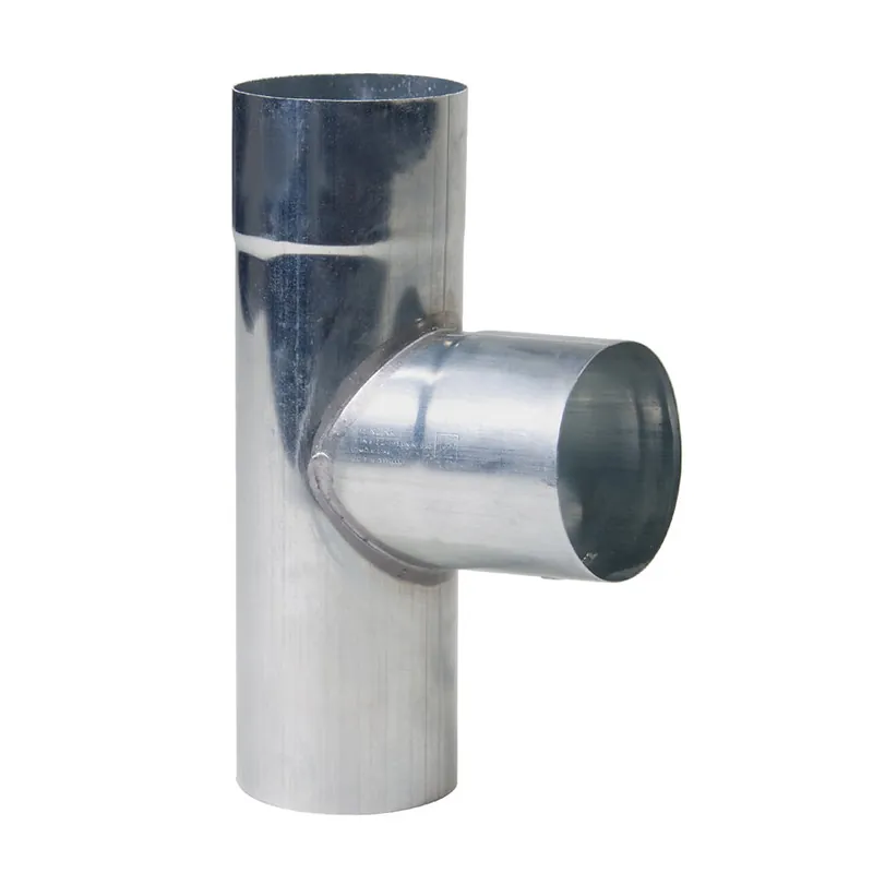 Rechtstreeks Van De Fabrikant Zinken T-stuk 90 graden 60 mm (2x mof/spie)