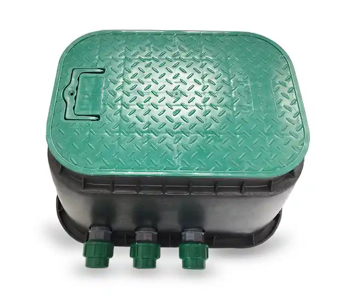 Koop Online Kleppendoos compleet 3 zones 32 mm aansluiting