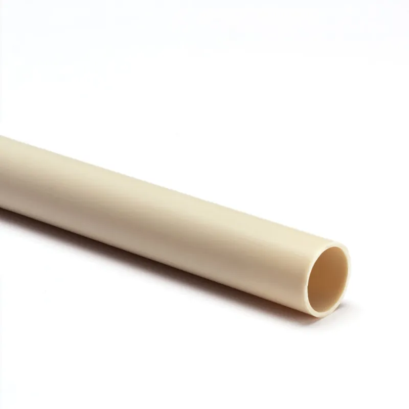 Betaalbaar PVC elektrabuis crème low friction 16 mm, L= 4 m