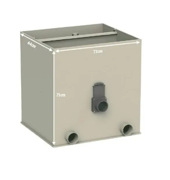 Hete Deal Aquaforte Ultrasieve LOW (XL) met 3 ingangen Voorfilter