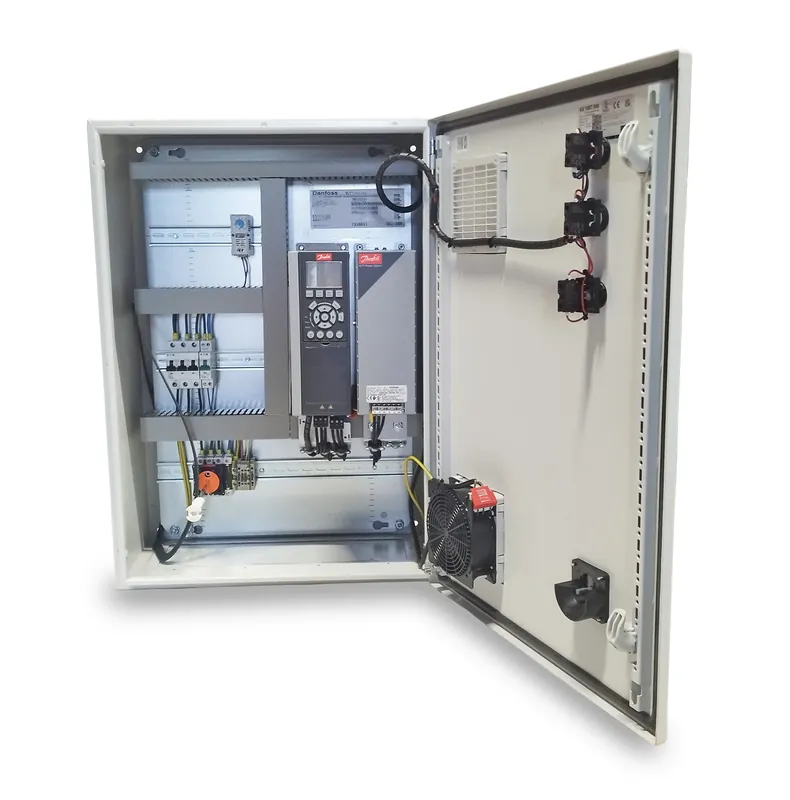 Weekendaanbieding Installatiekast tbv frequentiebesturing / LC filter IP Klasse 65