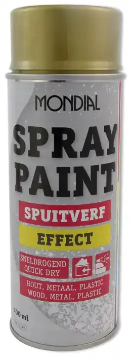 Spuitbusverf GOUD 400 ML Beperkt Aanbod